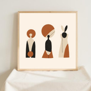 Jord & Form – Minimalistisk botanisk konst I Poster