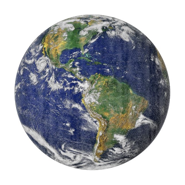 JORD FRÅN beställnings- Glass skärbräda för (Framsidan)