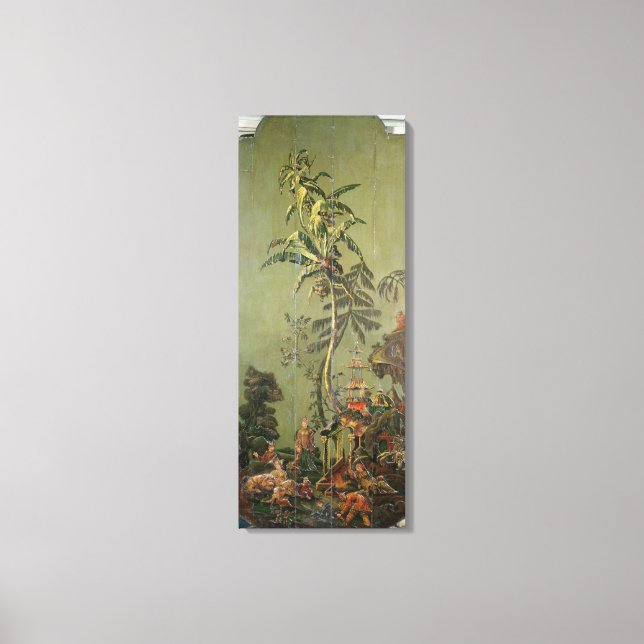 Jord, från en serie paneler som skildrar canvastryck (Framsida)