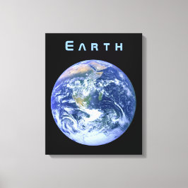 Jord från rymden canvastryck