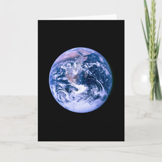 Jord från rymden kort (Framsida)