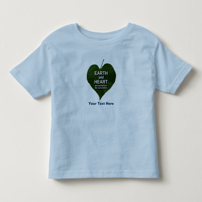 Jord - Hjärtanagram T Shirt (Framsida)