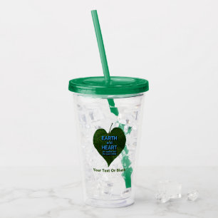Jord - Hjärtanagram Take Away Mugg