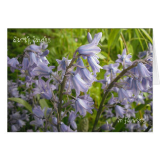 Jord i blommor - Tomt kort