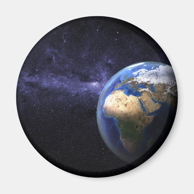 Jord i rymden magnet (Framsidan)