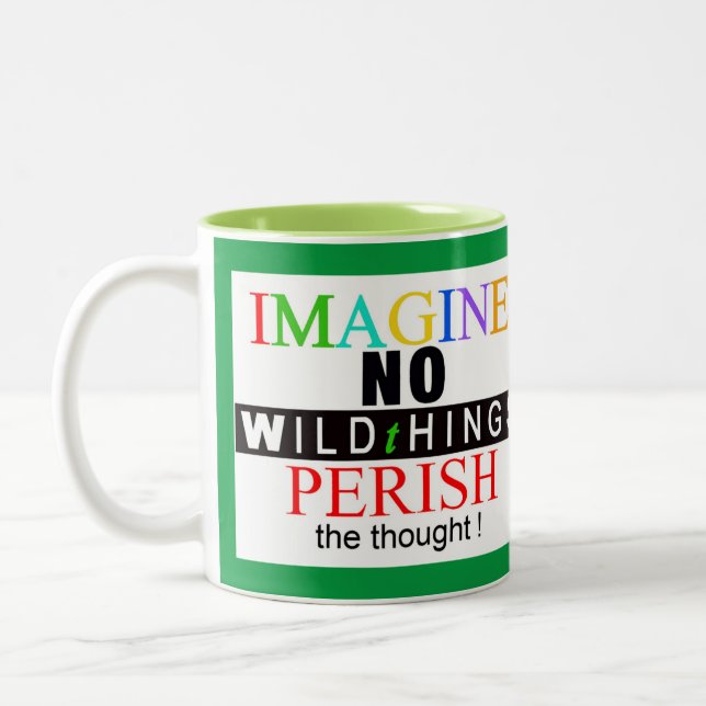Jord - IMAGINE - Spara Jord - Två-Tonad Mugg (Vänster)