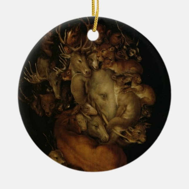 Jord Julgransprydnad Keramik (Framsidan)