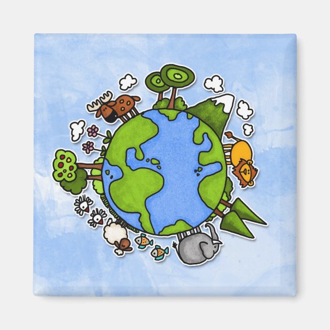 jord magnet (Framsidan)