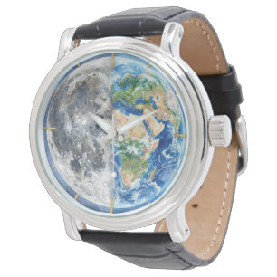 Jord & Månens Akvarellgalax Celestia Design Armbandsur