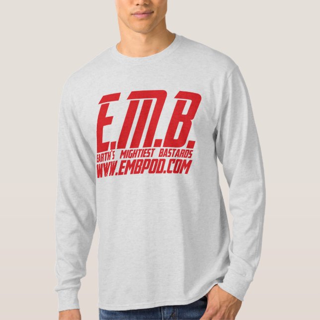 Jord mest väldiga oäktingar/LS T Shirt (Framsida)