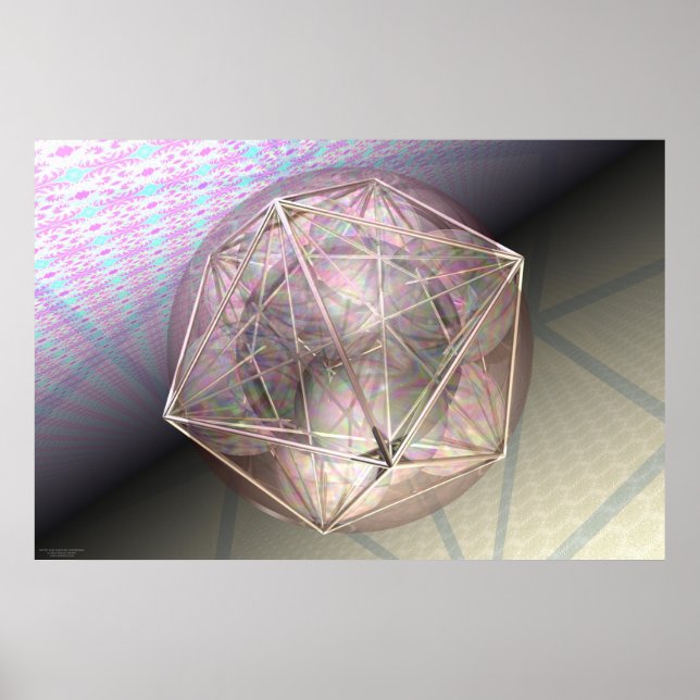 Jord och mars per Martineau Poster (Framsidan)