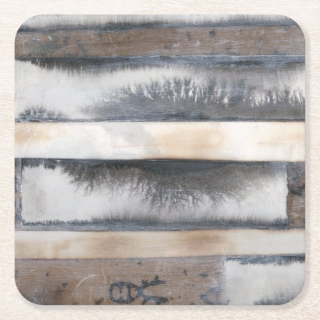 Jord och rök I Underlägg Papper Kvadrat (Framsidan)