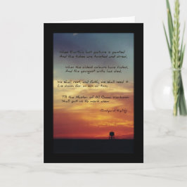 "Jord sist bild ", Kort