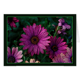 Jord skrattar i blommor: Ralph Waldo Emerson Hälsningskort