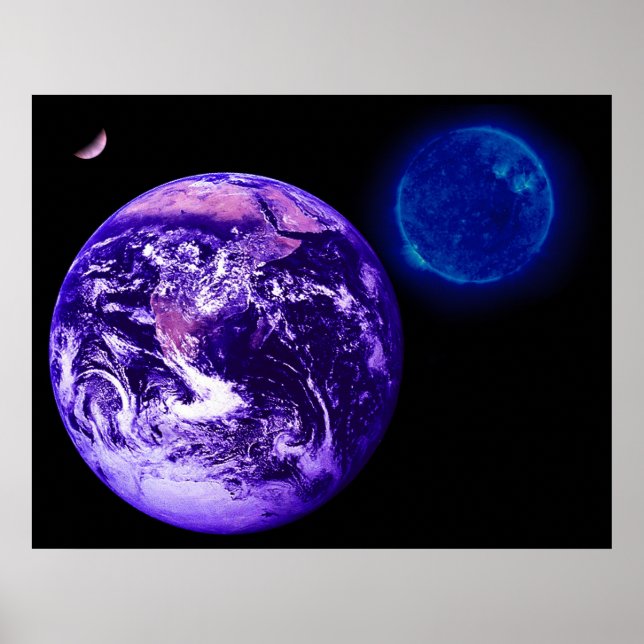 Jord, Sol, Venus Poster (Framsidan)