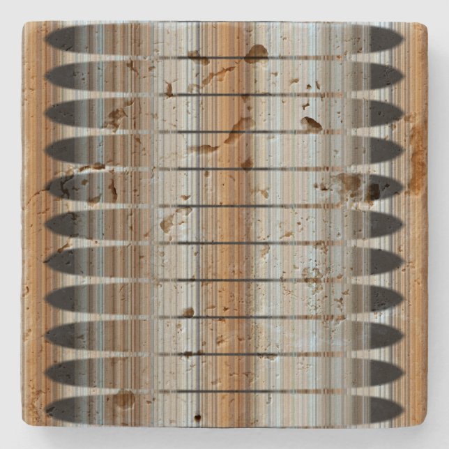 Jord tonar den peruanska samlingstenkustfartyget underlägg sten (Framsidan)