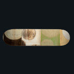 Jord Tone Wood Panel-målning med cirklar Mini Skateboard Bräda 18,7 Cm<br><div class="desc">Skapat av Norman Wyatt, Jr., gjordes den här målningen med hjälp av den Fransk som är processaa, Giclee, för att spreja bläck droppar på en arbetsyta. Skaffa borttappad i koncentriska cirklar, smältning av jordens ton färg över målningen eller träpanelens utseende över biet. Ett underbart köp för alla som är intresserade...</div>