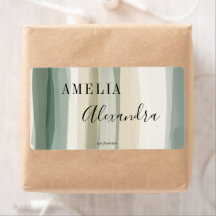 Jord-tonsskript Abstrakten Boho Retro Script Vågig