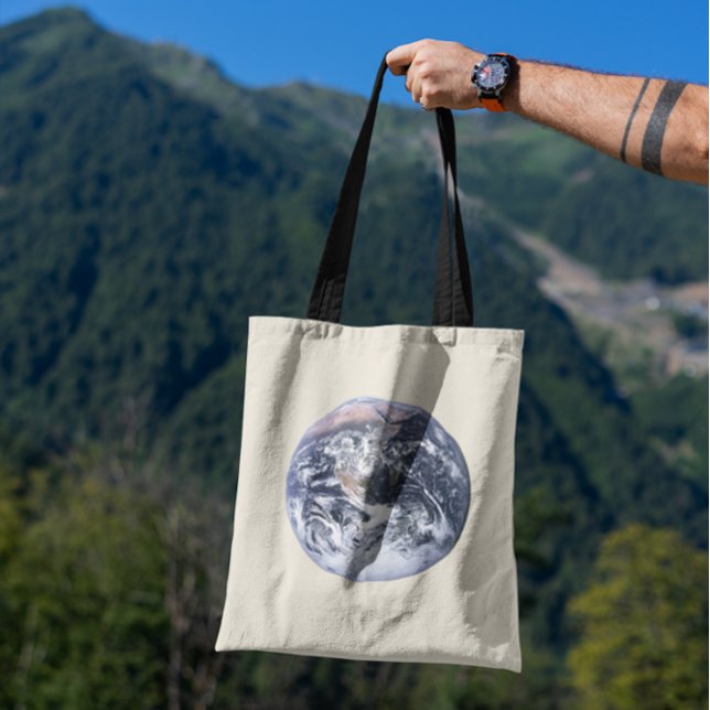 Jord Tygkasse (Vintage Earth Photo Tote Bag)