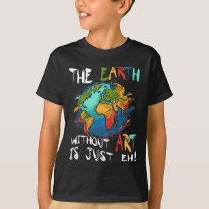 Jord utan konst är precis samma dag som planetskon t shirt