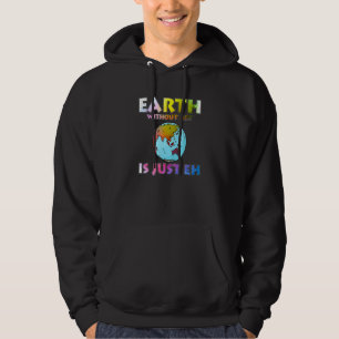 Jord utan konstnärer hoodie