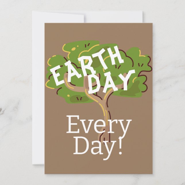 Jord varje dag, gå grön, Spara vår planet (Framsida)