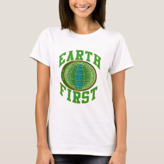 Jorda en kontakt först t-shirt