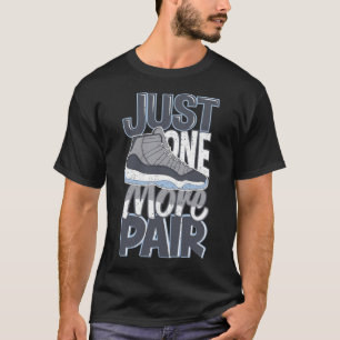 Jordan 11 Coola Grått Shirt En till Pair Retro-Coo T