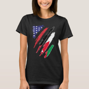 Jordan American Grown Flagga USA Patriot Heritage  T Shirt