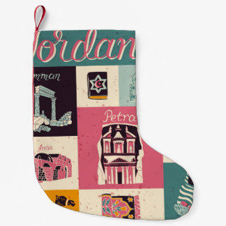 Jordan Culture Retro Illustrated Symbols Liten Julstrumpa