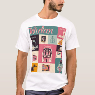 Jordan Culture Retro Illustrated Symbols T Shirt