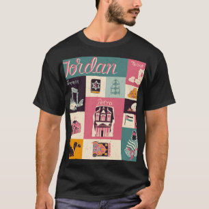 Jordan Culture Retro Illustrated Symbols T Shirt