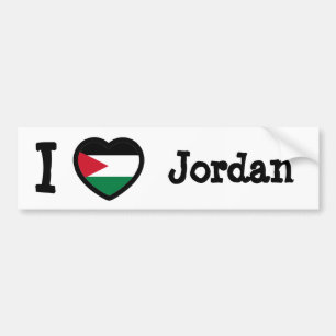 Jordan Flagga Bildekal
