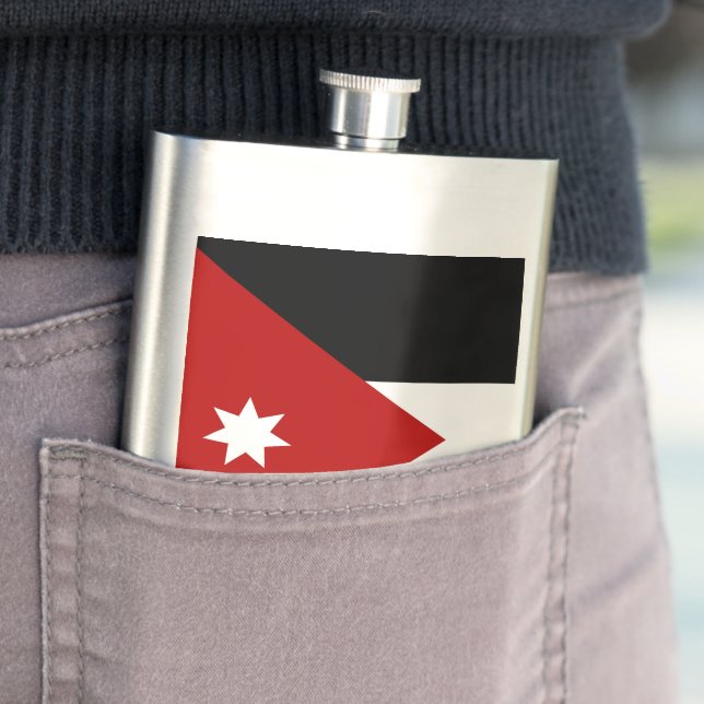 Jordan flagga fickplunta (In Situ)
