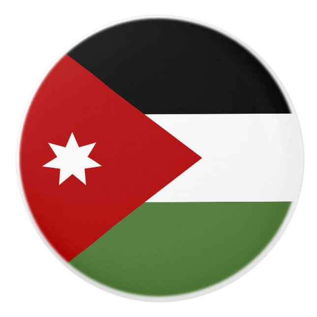 Jordan flagga knopp (Framsidan)