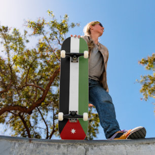 Jordan flagga mini skateboard bräda 18,5 cm