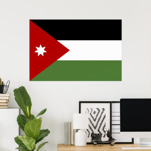 Jordan flagga poster
