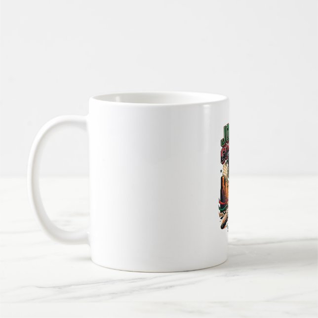 Jordan Mål Läge Skelett Anfallare Nationer Dynamis Kaffemugg (Vänster)