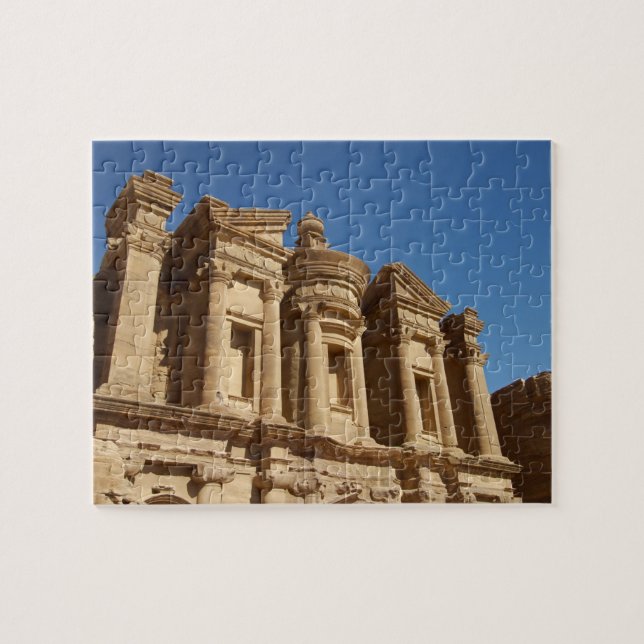 Jordan, Petra, Klostret, Al Deir. 2 Pussel (Horisontell)
