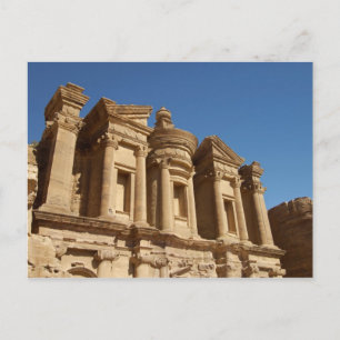 Jordan, Petra, Klostret, Al Deir. 2 Vykort