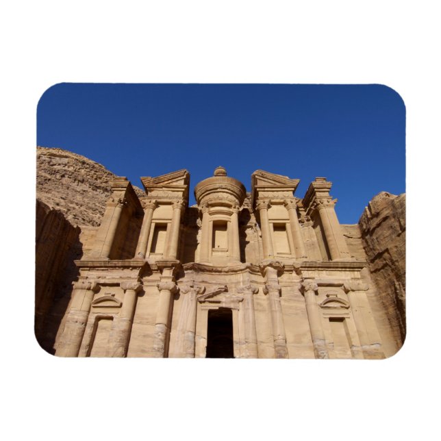 Jordan, Petra, Klostret, Al Deir. Magnet (Horisontell)