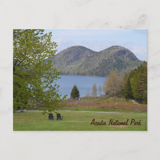 Jordan Pond, Acadia National Park Vykort (Framsida)