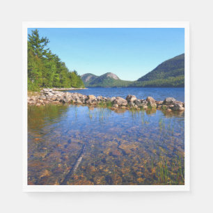Jordan Pond I vid Acadia National Park Pappersservett