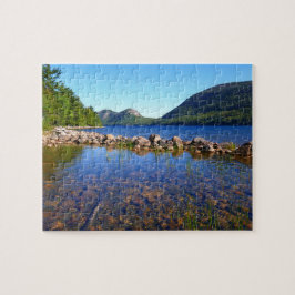 Jordan Pond I vid Acadia National Park Pussel