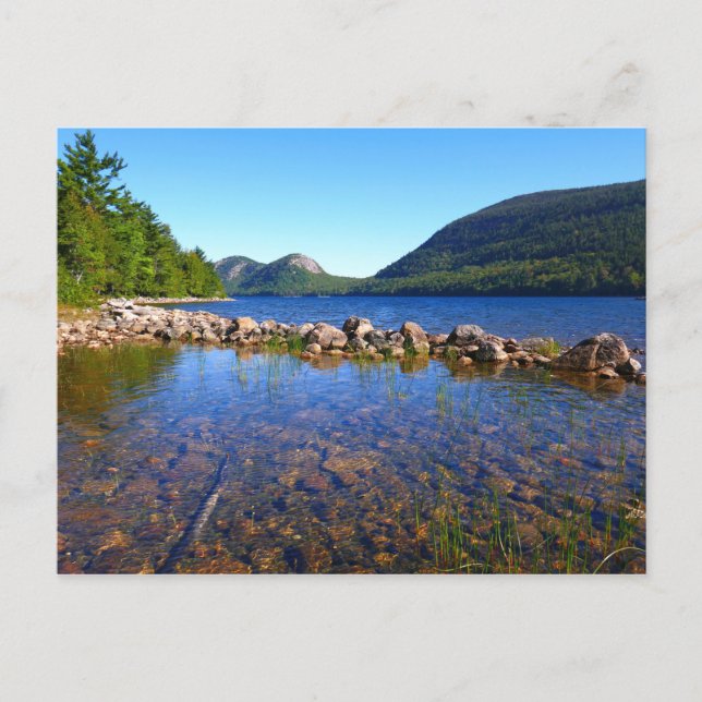 Jordan Pond I vid Acadia National Park Vykort (Framsida)