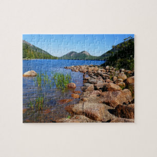 Jordan Pond II vid Acadia National Park Pussel