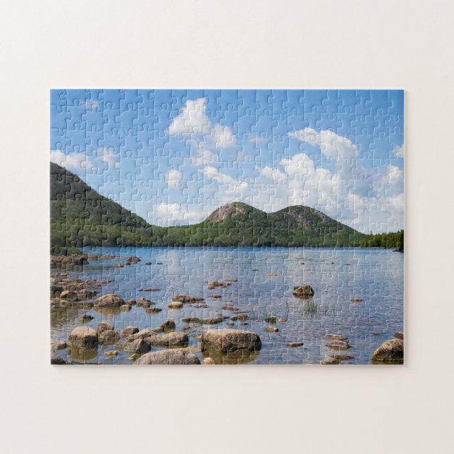 Jordan Pond Maine. Pussel (Horisontell)