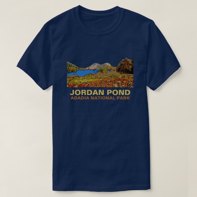 JORDAN POND T-SHIRT (Design framsida)