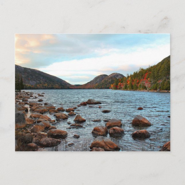 "Jordan Pond & the Bubbles" Vykort (Framsida)