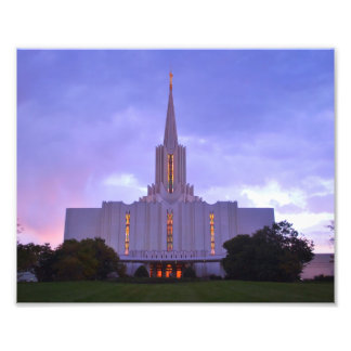 Jordan River LDS Temple Fototryck